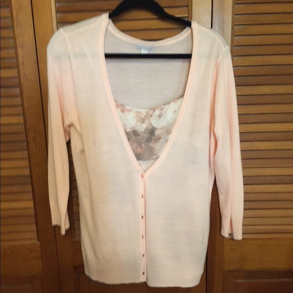 Sweater and camisole set